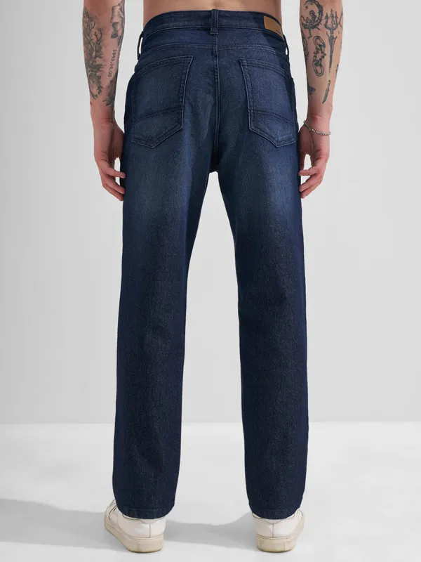 Highlander Men Blue Regular Fit Stretchable Jeans