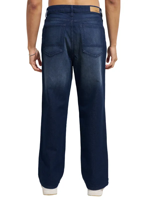 Purple By Highlander Men Blue Loose Fit Stretchable Jeans