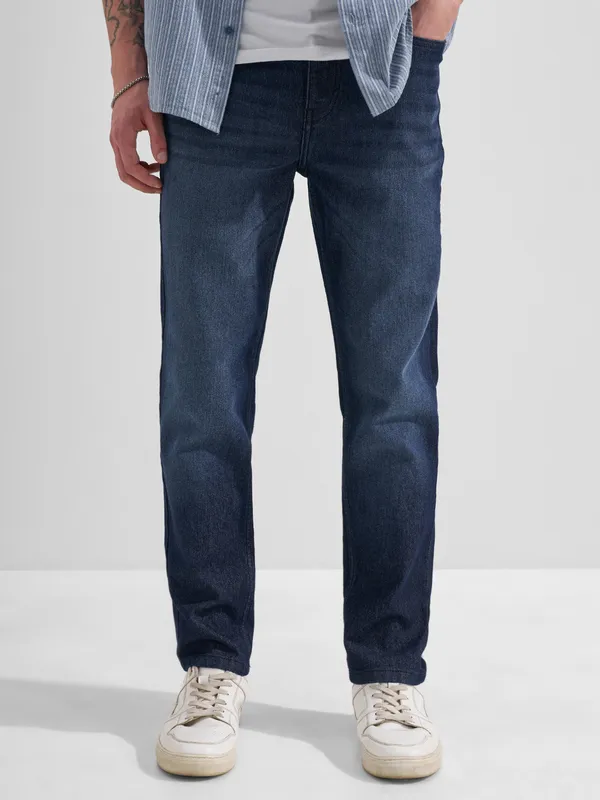 Highlander Men Blue Slim Fit Stretchable Jeans