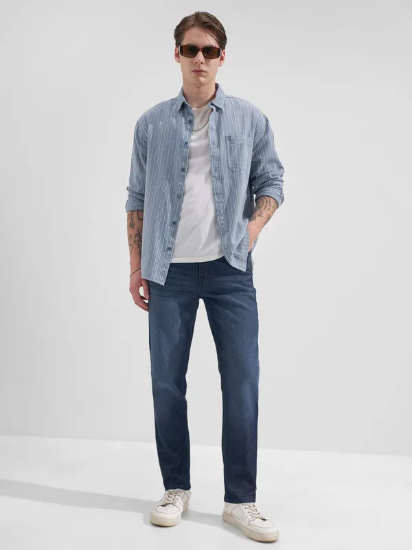 Highlander Men Blue Slim Fit Stretchable Jeans