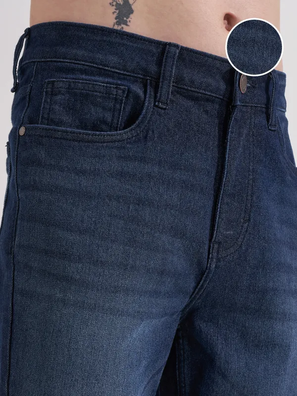 Highlander Men Blue Slim Fit Stretchable Jeans