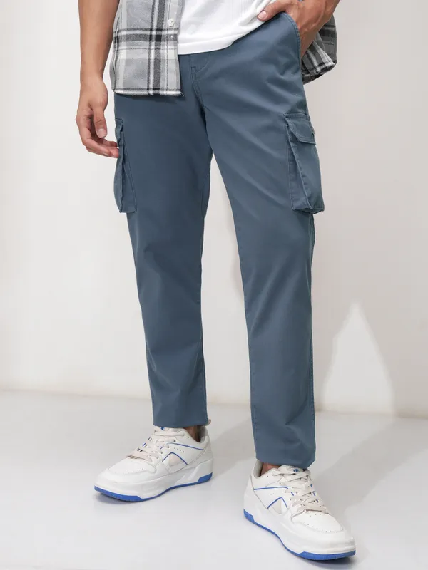Men Tapered Fit Cargos
