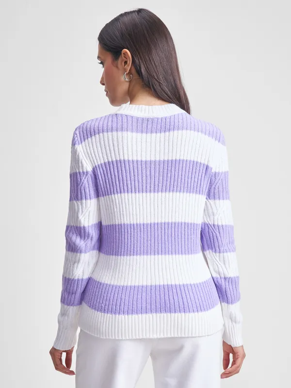 Women Striped Sweater