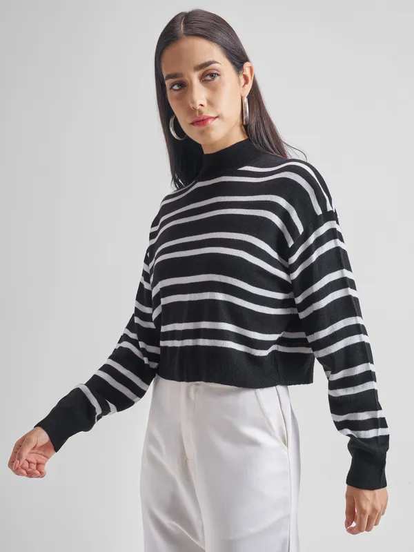 Women Striped Sweater
