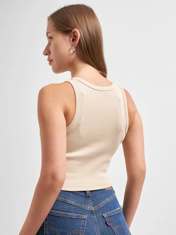 Tokyo Talkies Women Brown Solid Regular Top