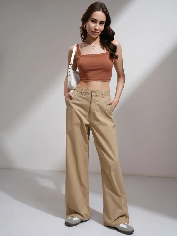 Women Regular Fit Casual Trouser