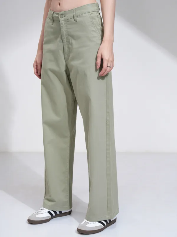 Women Flared Casual Trouser