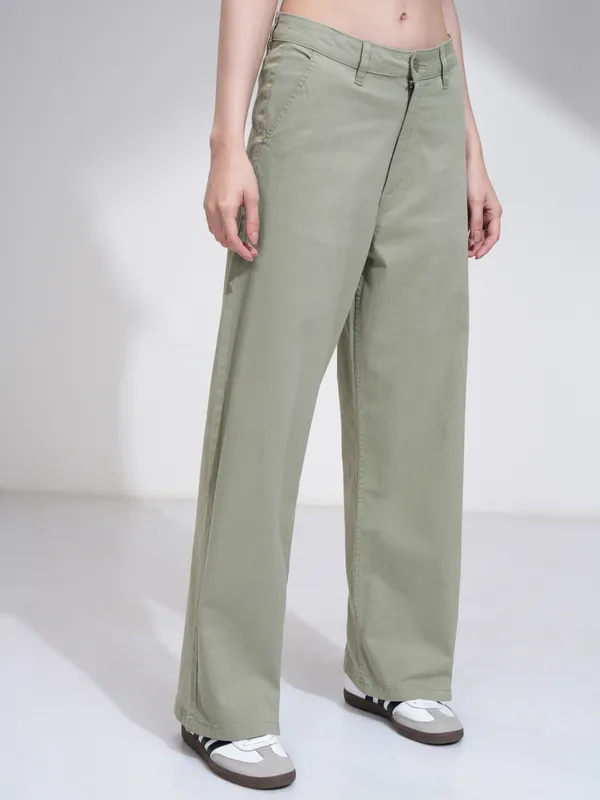 Women Flared Casual Trouser