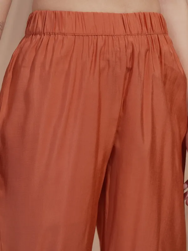 Women Kurta With Trouser And Dupatta