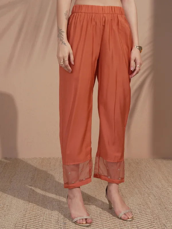 Women Kurta With Trouser And Dupatta