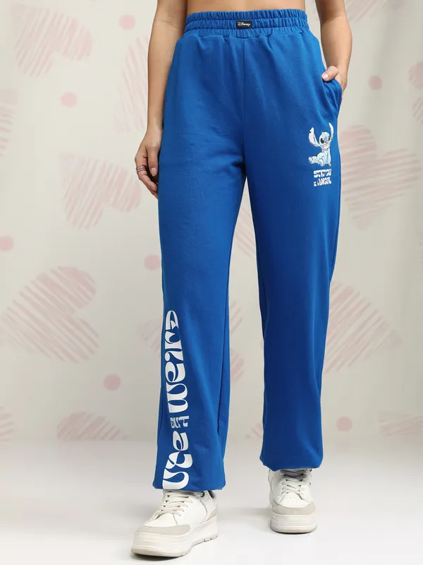 Stitch Women T-shirt With Joggers Co-Ords