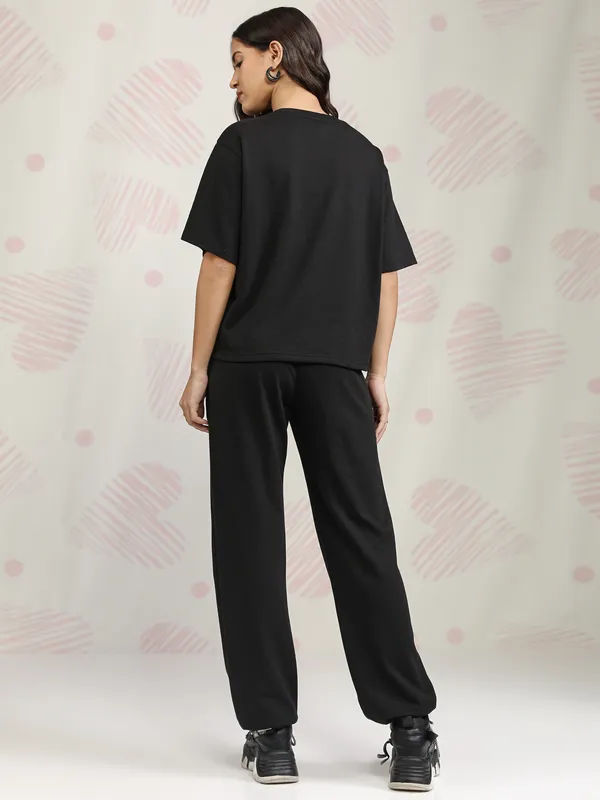 Stitch Women T-Shirt With Jogger Co-Ords