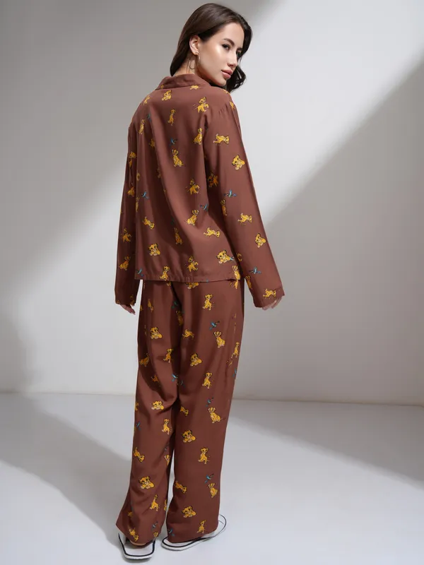 Simba Women Shirt With Palazzos Co-Ords