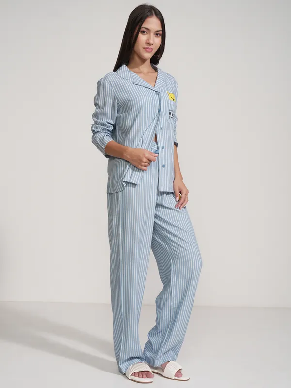 Winnie The Pooh Women Shirt With Trouser Co-Ords