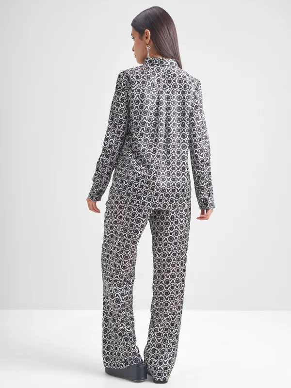Mickey Mouse Women Shirt With Trouser Co-Ords
