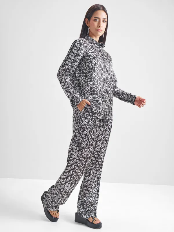 Mickey Mouse Women Shirt With Trouser Co-Ords