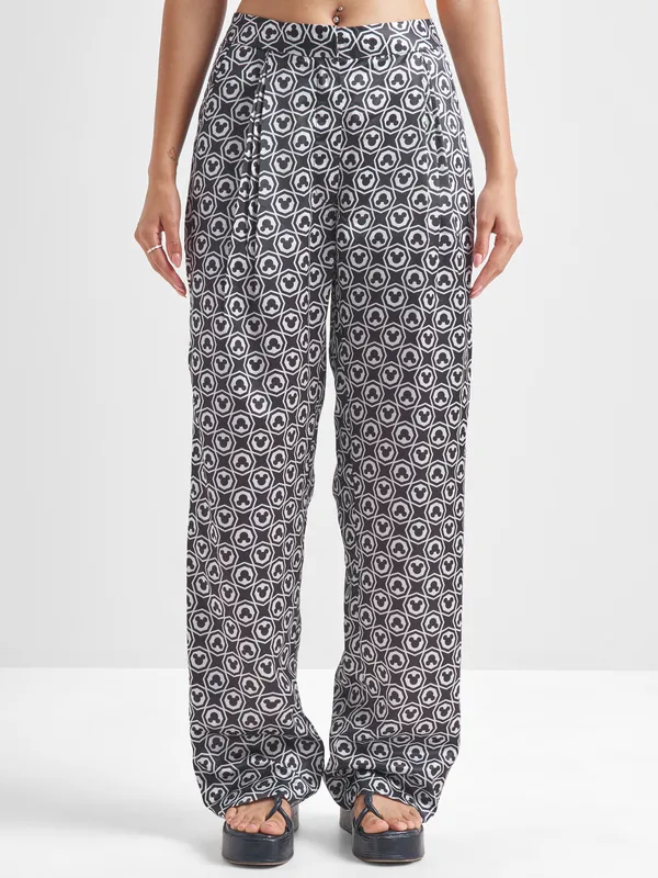 Mickey Mouse Women Shirt With Trouser Co-Ords