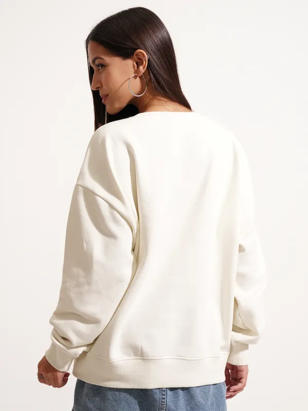 Inside Out Women Printed Sweatshirt