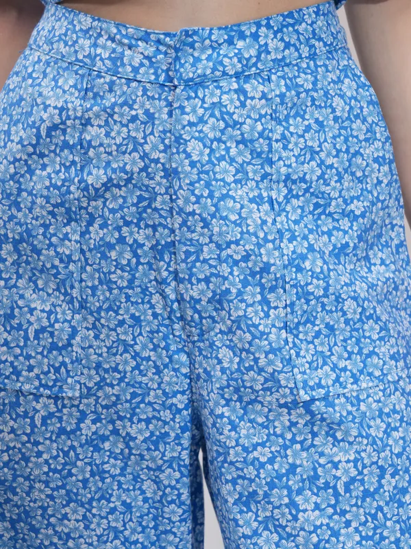  Tokyo Talkies Women Blue Co-Ords