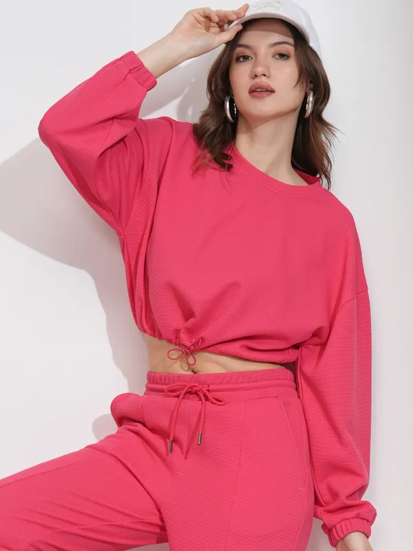 Women Top With Joggers Co-Ords