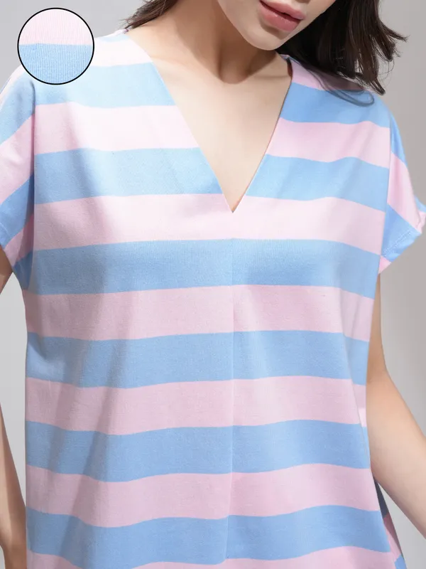 Tokyo Talkies Women Pink Top With Short