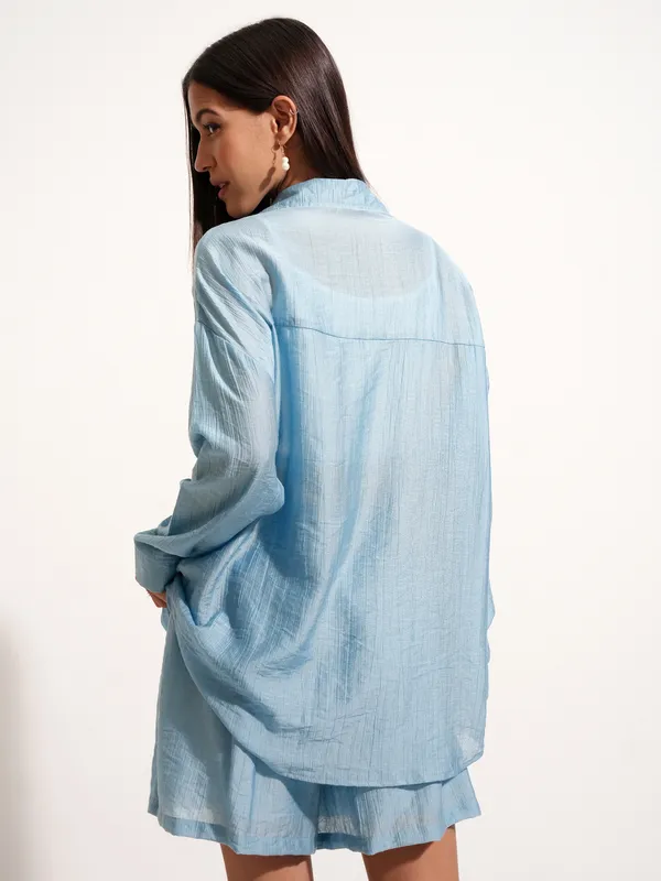 Women Shirt With Short Co-Ords