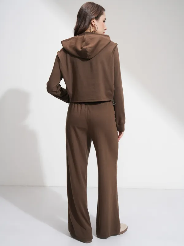 Tokyo Talkies Women Brown Top With Trouser