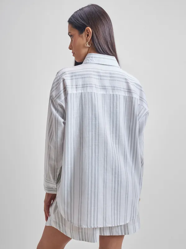 Women Shirt With Shorts Co-ords