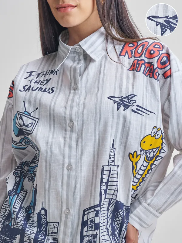 Women Shirt With Shorts Co-ords