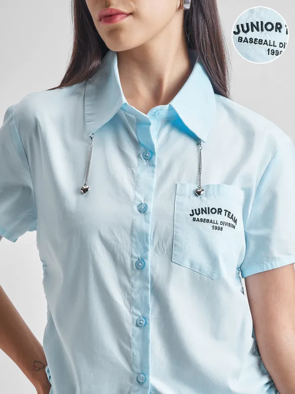 Women Shirt With Skirt Co-Ords