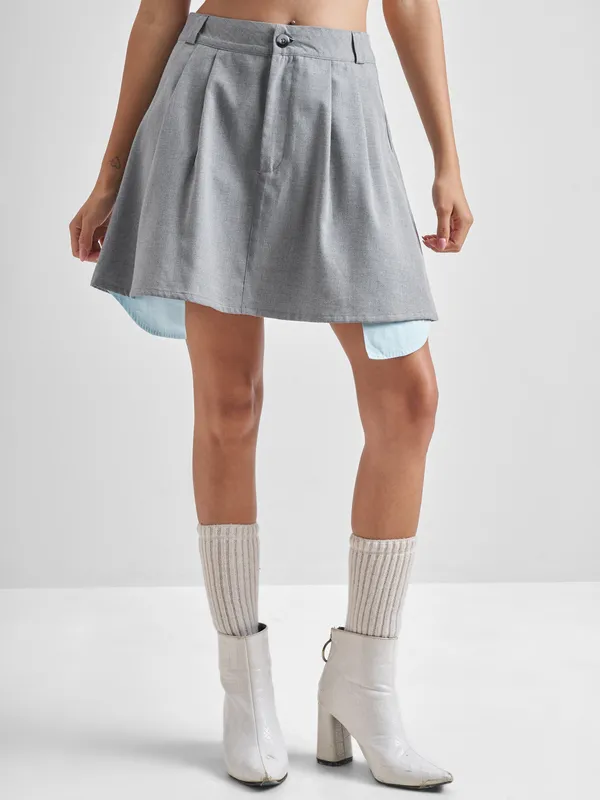 Women Shirt With Skirt Co-Ords