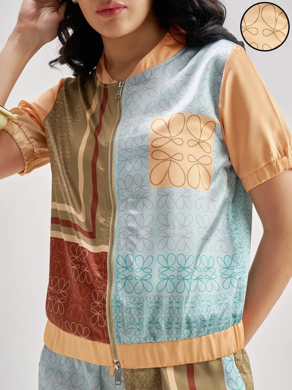 Tokyo Talkies Women Multi Top Trouser Co-Ords