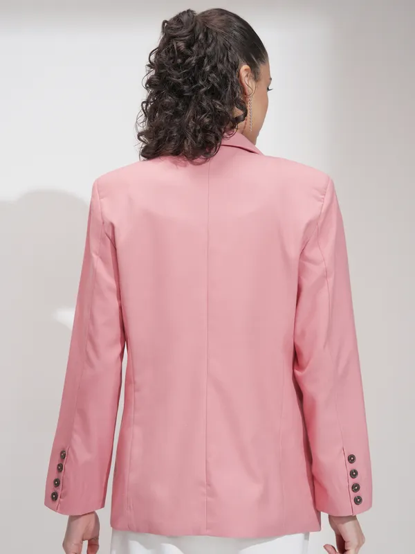 Solid Regular Fit Blazer