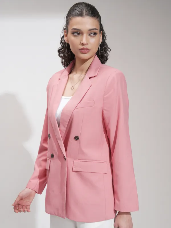 Solid Regular Fit Blazer