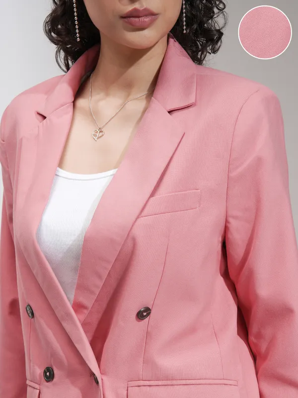 Solid Regular Fit Blazer