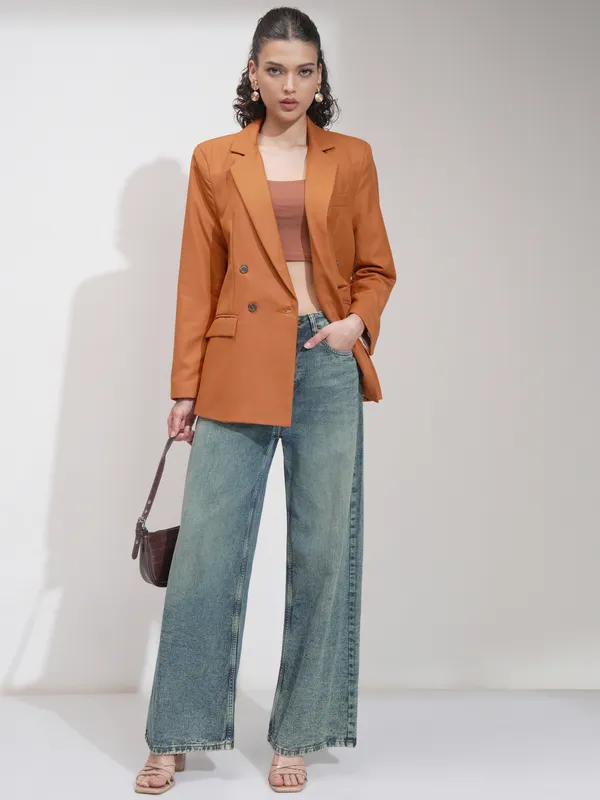 Solid Regular Fit Blazer