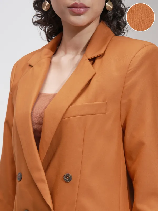 Solid Regular Fit Blazer