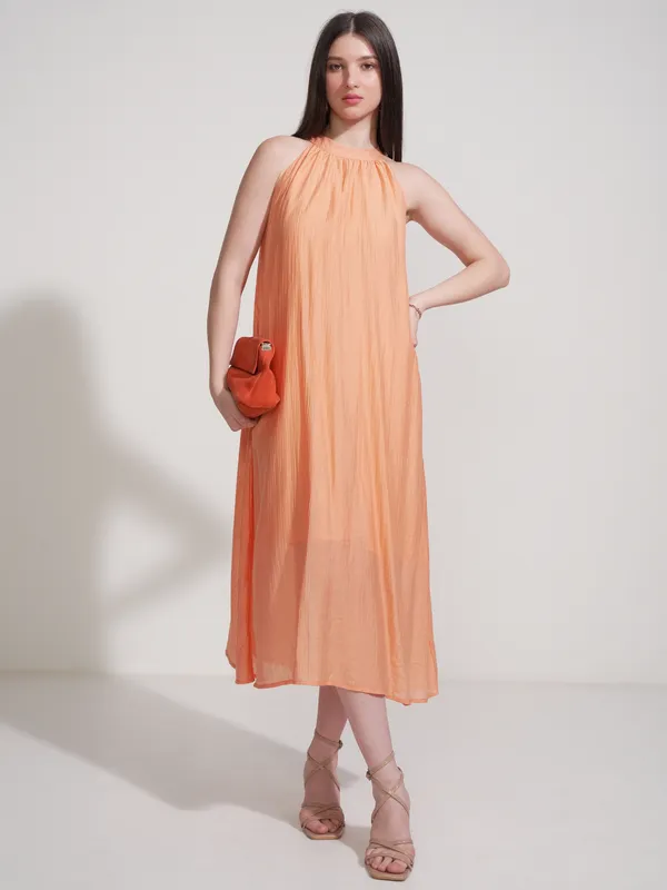 Self Design Maxi Dress