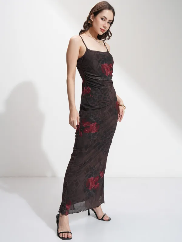 Printed Bodycon Dress