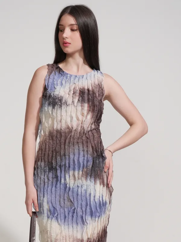 Printed Sheath Dress