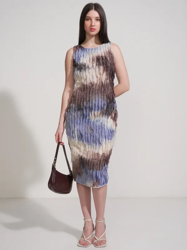 Printed Sheath Dress