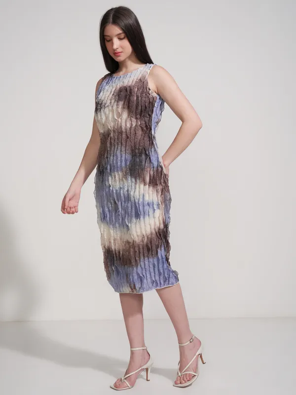 Printed Sheath Dress