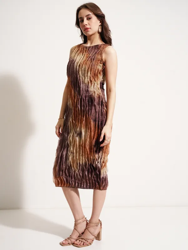 Printed Bodycon Dress