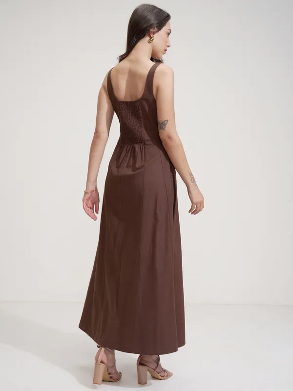 Solid Maxi Dress