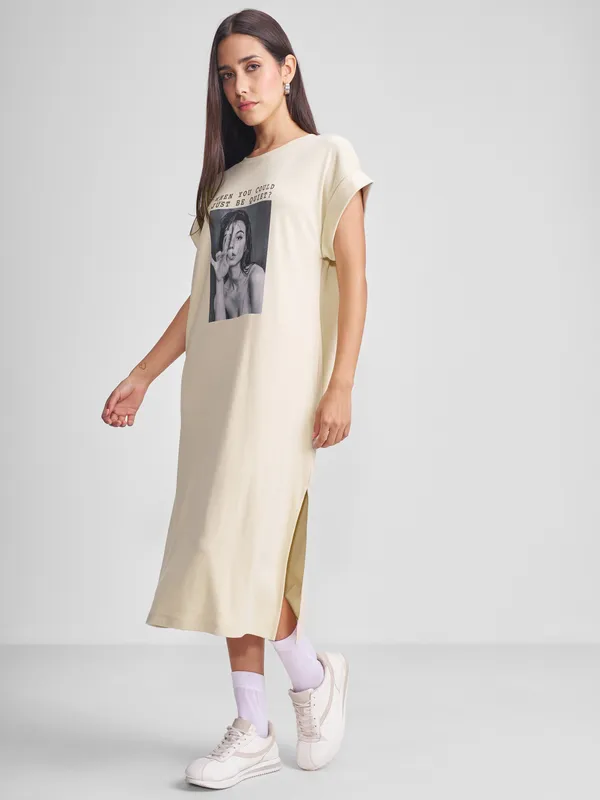 Printed T-shirt Dress