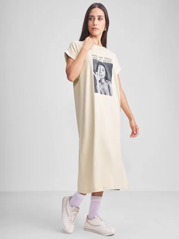 Printed T-shirt Dress