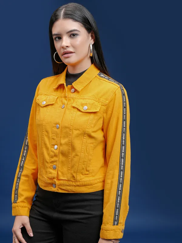  Tokyo Talkies Women Yellow Jackets