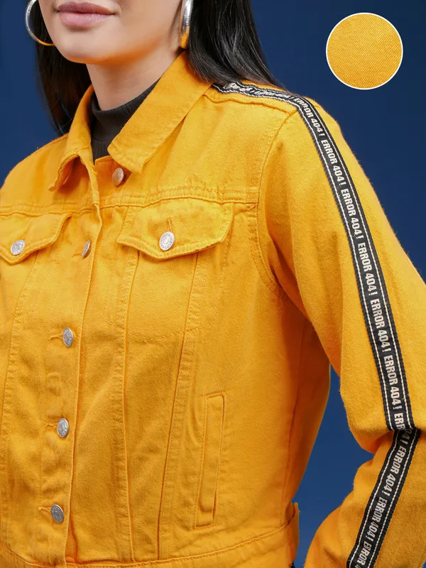  Tokyo Talkies Women Yellow Jackets