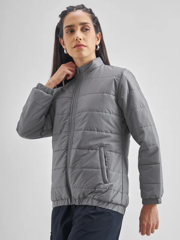 Women Solid Jackets
