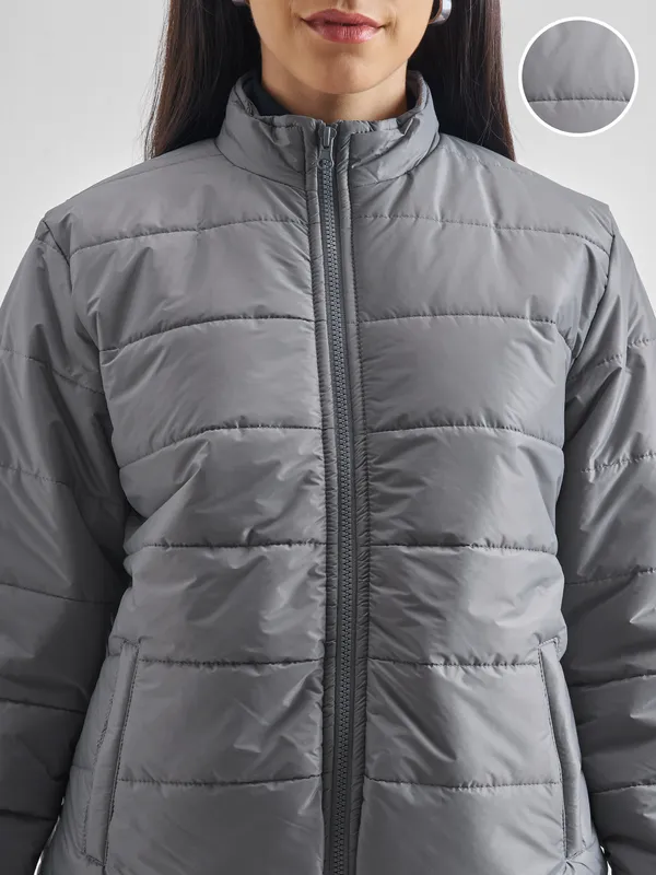 Women Solid Jackets
